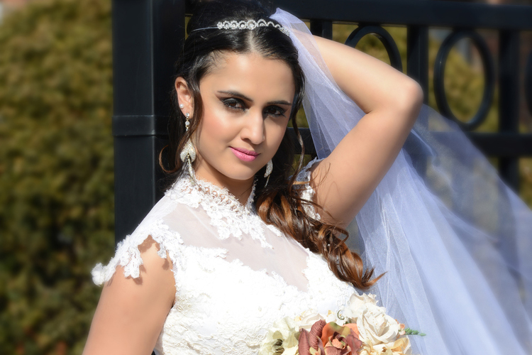 Western Bridal makeup in Toronto