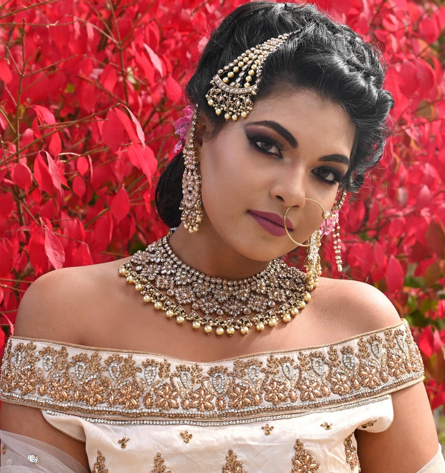 western bridal makeup