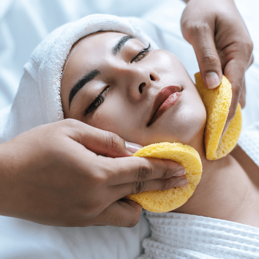relaxation facial cleaning